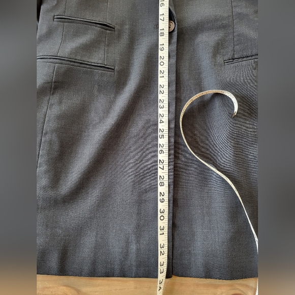 Vintage Larry Levine Classic Gray Womens Blazer Size 10 - Picture 8 of 16